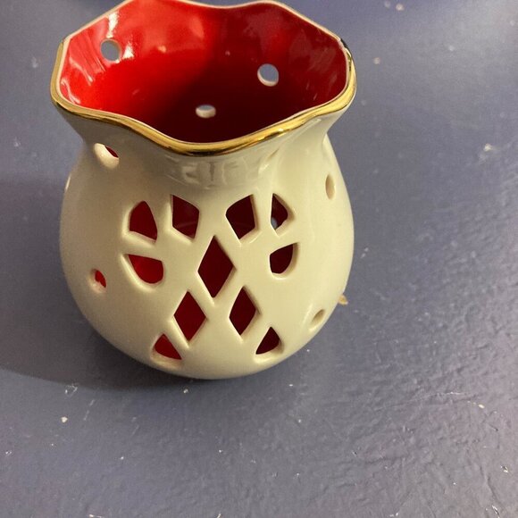 Lenox "Seasonal Brites" Candle Holder,EUC - Picture 2 of 5